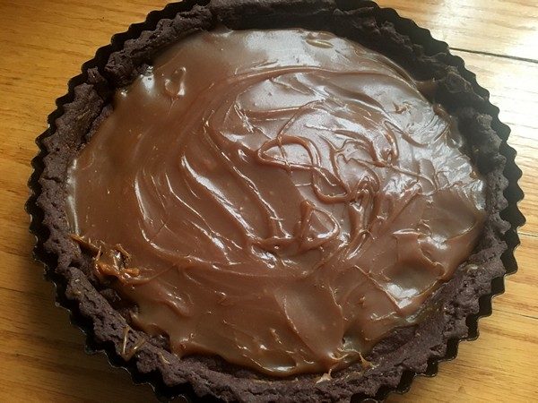Accidental Locavore Salted Caramel Chocolate Tart Filling