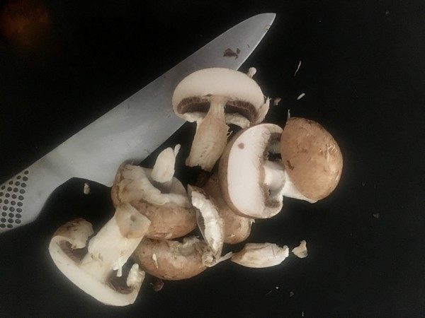 Accidental Locavore Mushrooms and Knife