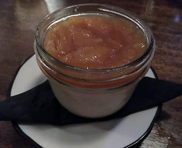 Accidental Locavore Dutch Ale House Panna Cotta