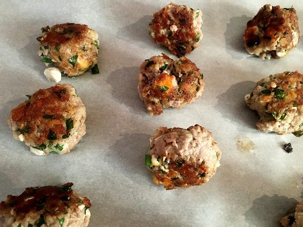 Accidental Locavore Lamb Meatballs Fried