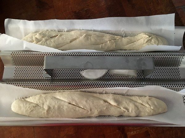 Baguette Before Baking