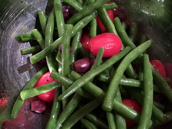 Tomatoes, Beans and Olives for Roasting