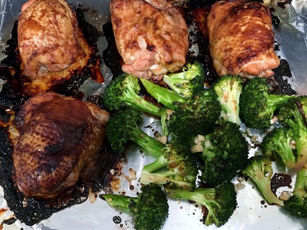 Accidental Locavore Hoisin Chicken and Broccoli Baked