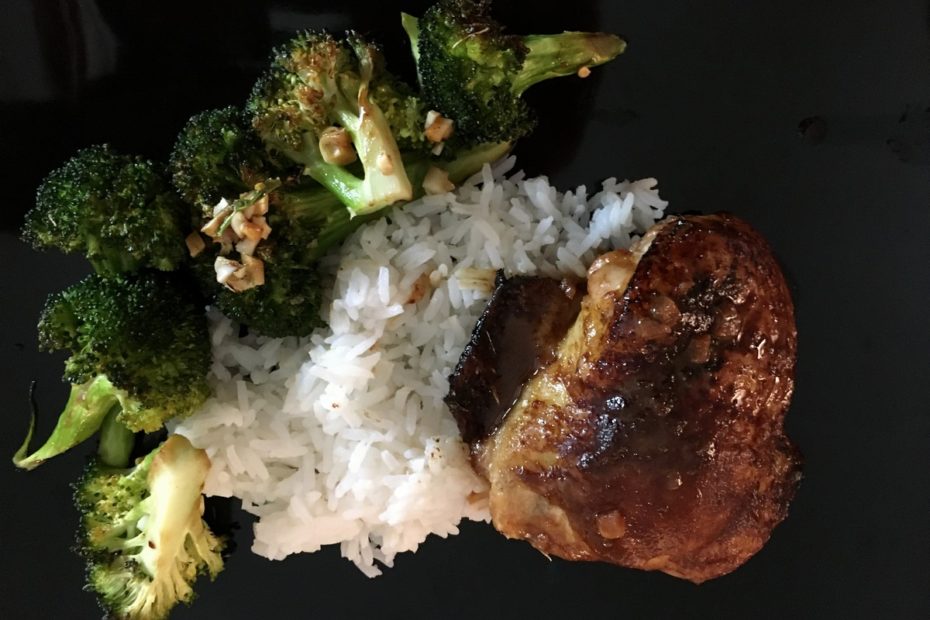 Accidental Locavore Hoisin Chicken and Broccoli Plated