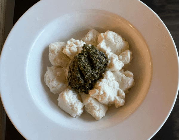 Accidental Locavore Ricotta Gnocchi With Pesto - The Accidental Locavore